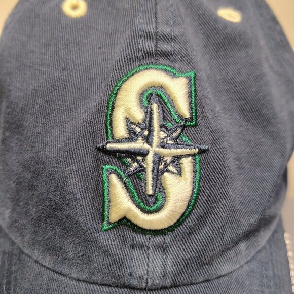 Seattle Mariners MLB Baseball Cap Hat Strap Back '47 Embroidered Logo - Picture 2 of 7